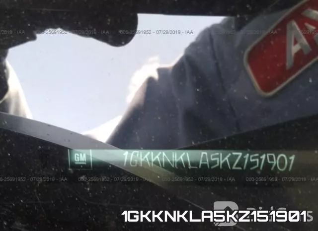 1GKKNKLA5KZ151901 фото 10