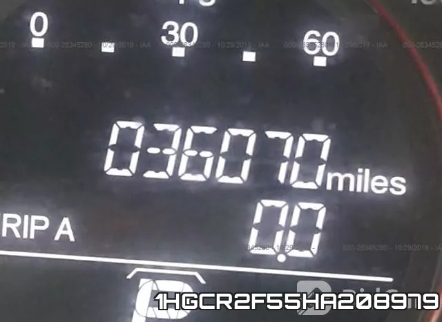 1HGCR2F55HA208979 фото 8