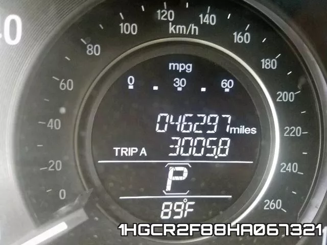1HGCR2F88HA067321 фото 9