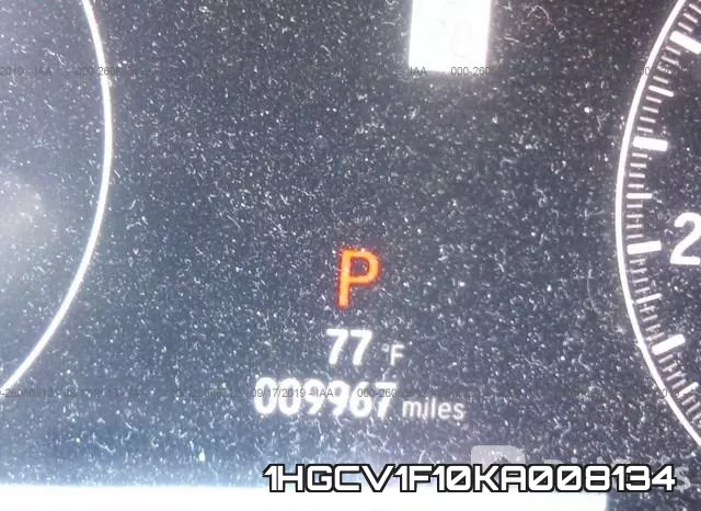 1HGCV1F10KA008134 фото 8