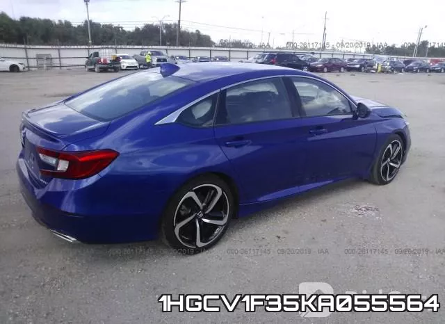 1HGCV1F35KA055564 фото 5