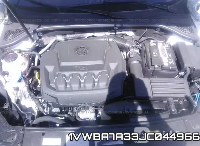 1VWBA7A33JC044966 фото 2