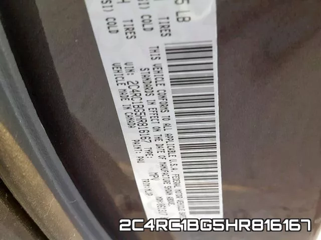 2C4RC1BG5HR816167 фото 2