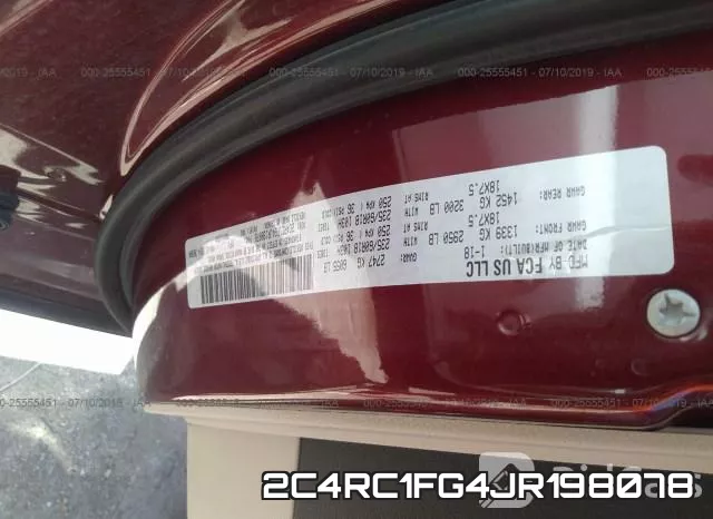 2C4RC1FG4JR198078 фото 9