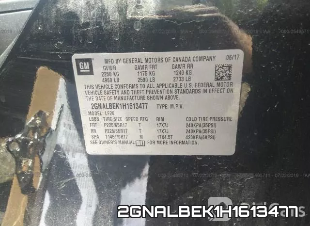 2GNALBEK1H1613477 фото 10