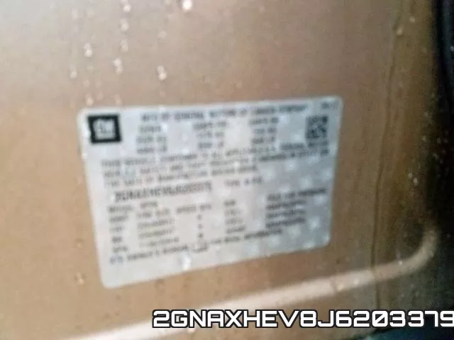 2GNAXHEV8J6203379 фото 2