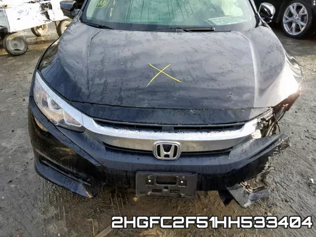 2HGFC2F51HH533404 фото 8