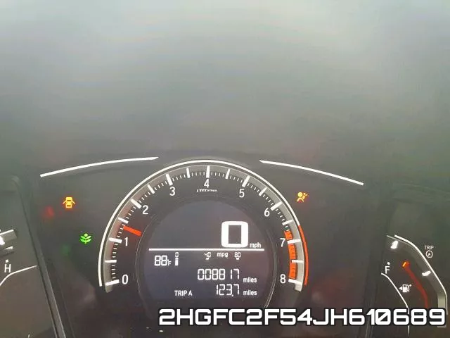 2HGFC2F54JH610689 фото 9