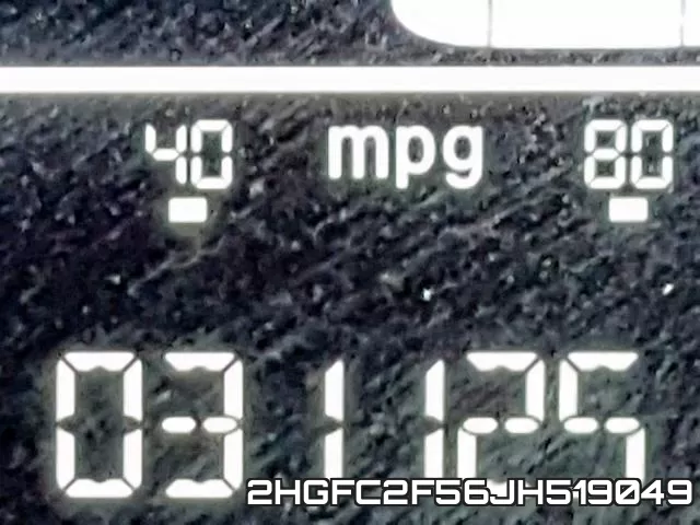 2HGFC2F56JH519049 фото 9