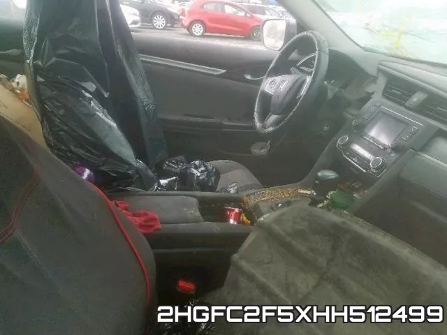 2HGFC2F5XHH512499 фото 7