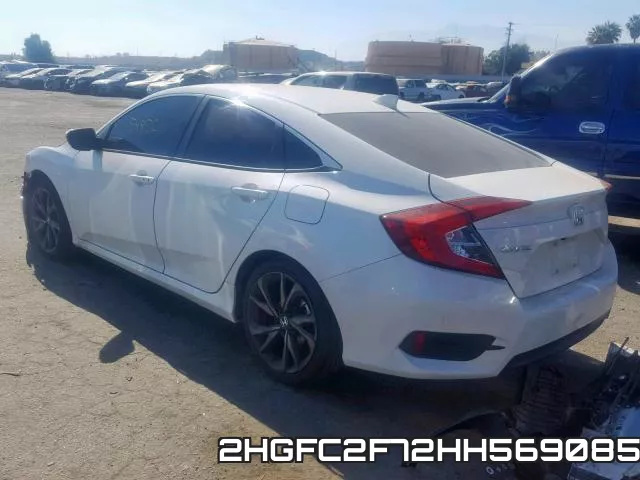 2HGFC2F72HH569085 фото 4