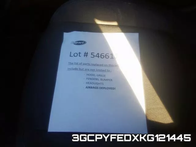 3GCPYFEDXKG121445 фото 10