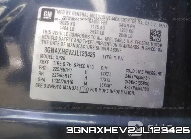 3GNAXHEV2JL123426 фото 10