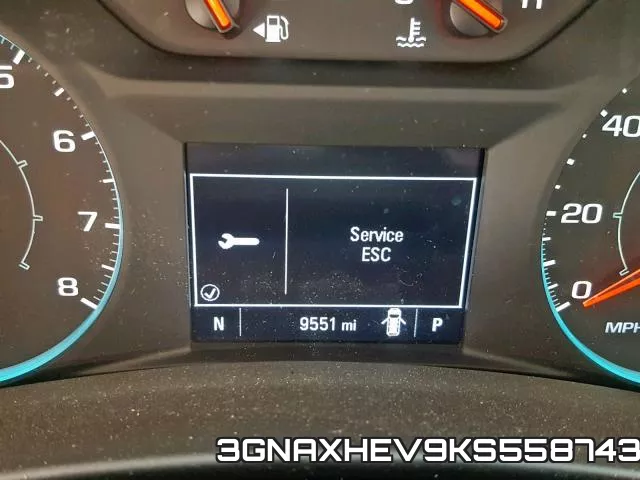 3GNAXHEV9KS558743 фото 9