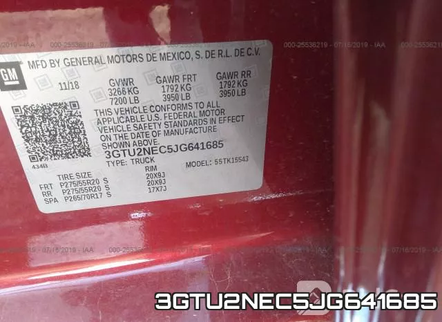 3GTU2NEC5JG641685 фото 10