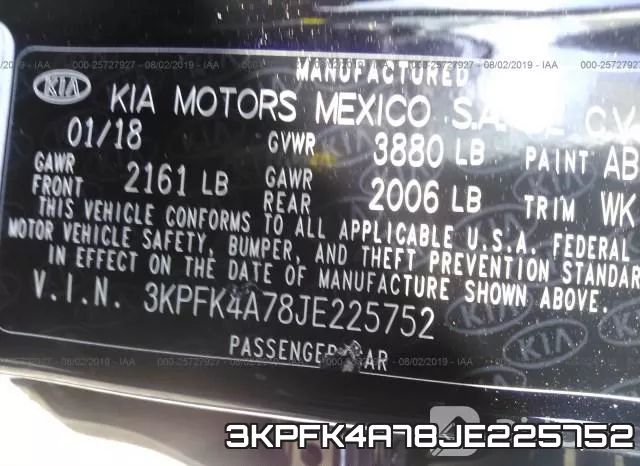 3KPFK4A78JE225752 фото 10