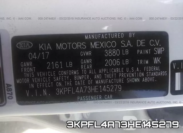 3KPFL4A73HE145279 фото 10