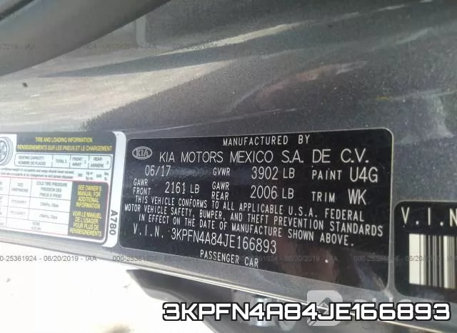 3KPFN4A84JE166893 фото 9
