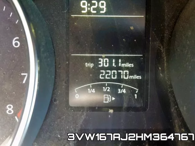 3VW167AJ2HM364767 фото 9