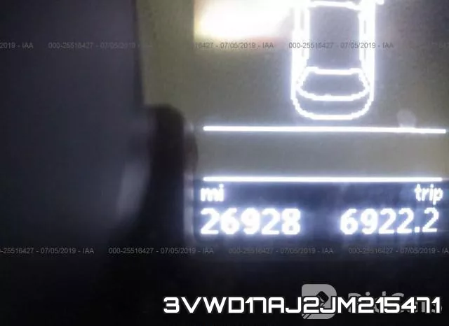 3VWD17AJ2JM215471 фото 8