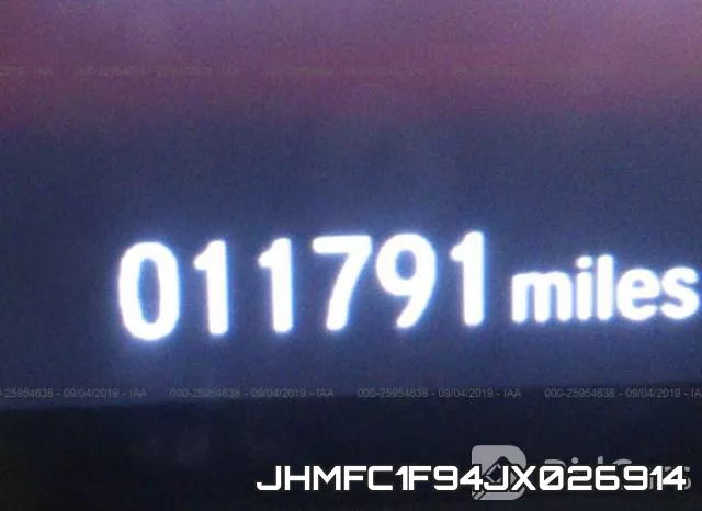 JHMFC1F94JX026914 фото 8