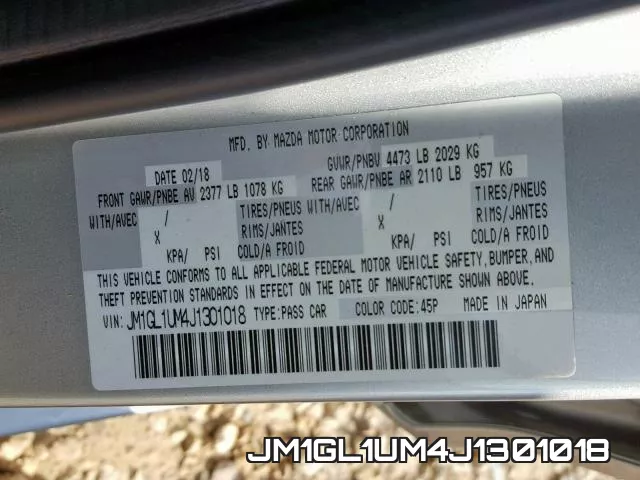 JM1GL1UM4J1301018 фото 2