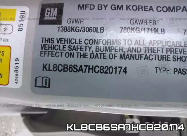 KL8CB6SA7HC820174 фото 10