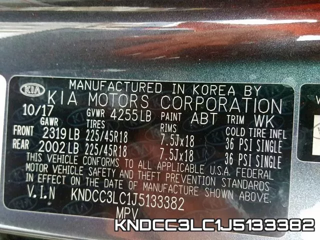 KNDCC3LC1J5133382 фото 2
