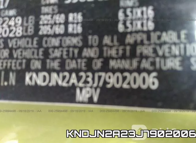 KNDJN2A23J7902006 фото 10