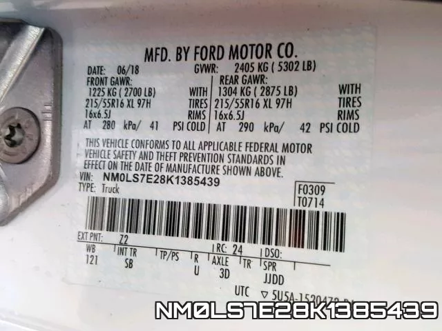 NM0LS7E28K1385439 фото 2