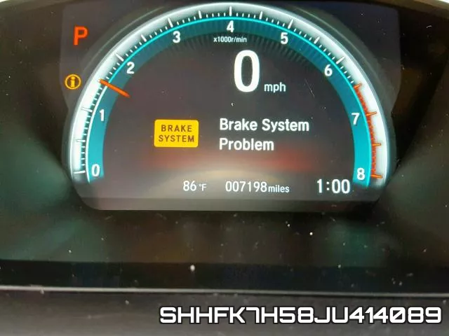 SHHFK7H58JU414089 фото 9