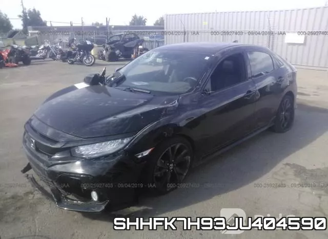 SHHFK7H93JU404590 фото 3