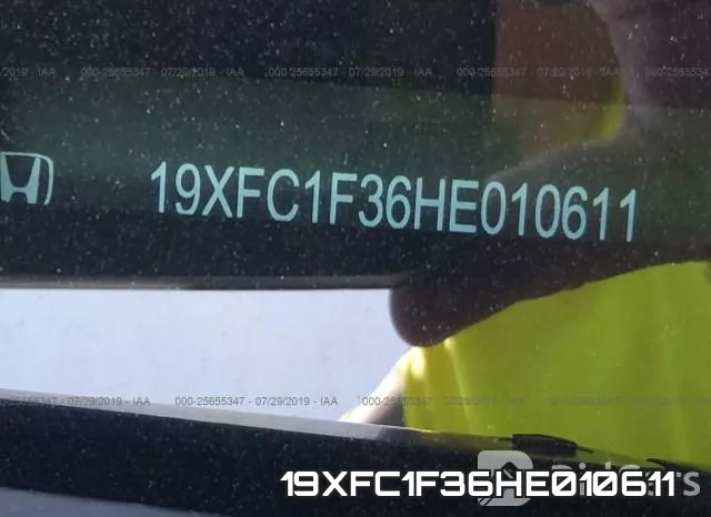 19XFC1F36HE010611 фото 10