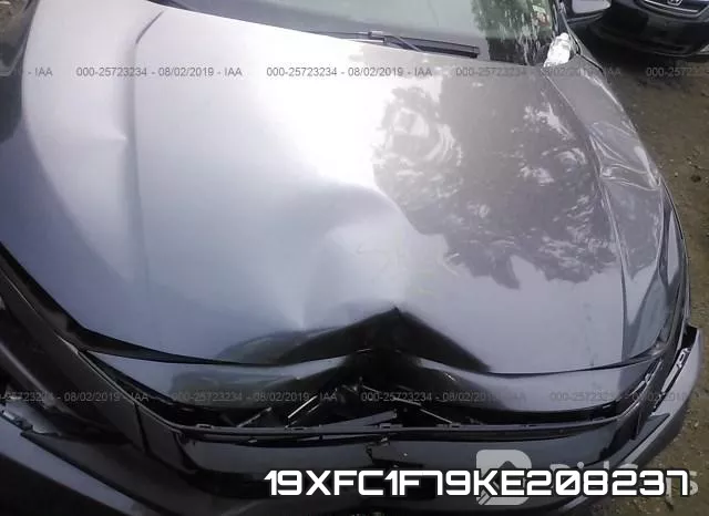 19XFC1F79KE208237 фото 2