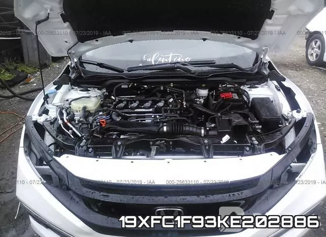 19XFC1F93KE202886 фото 2