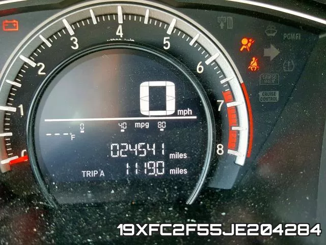 19XFC2F55JE204284 фото 9