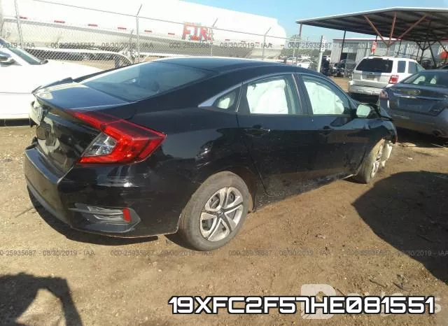 19XFC2F57HE081551 фото 5