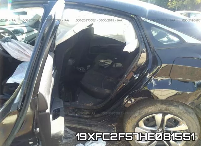 19XFC2F57HE081551 фото 9
