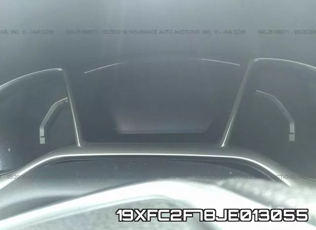 19XFC2F78JE013055 фото 8