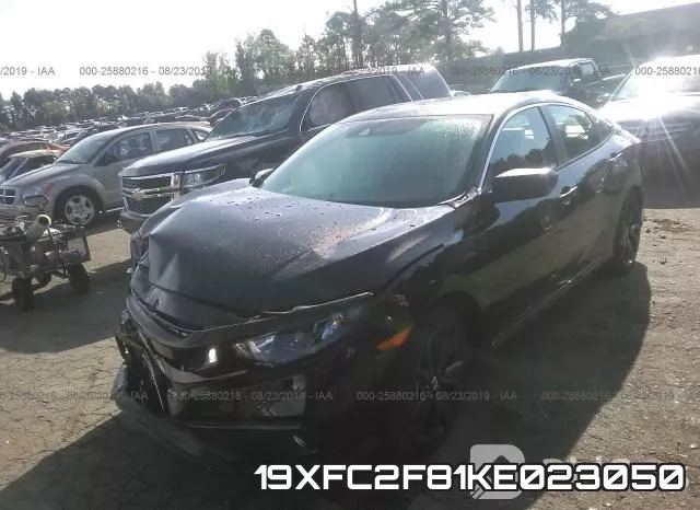 19XFC2F81KE023050 фото 3