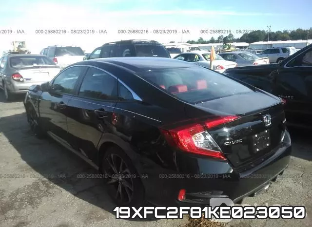 19XFC2F81KE023050 фото 4