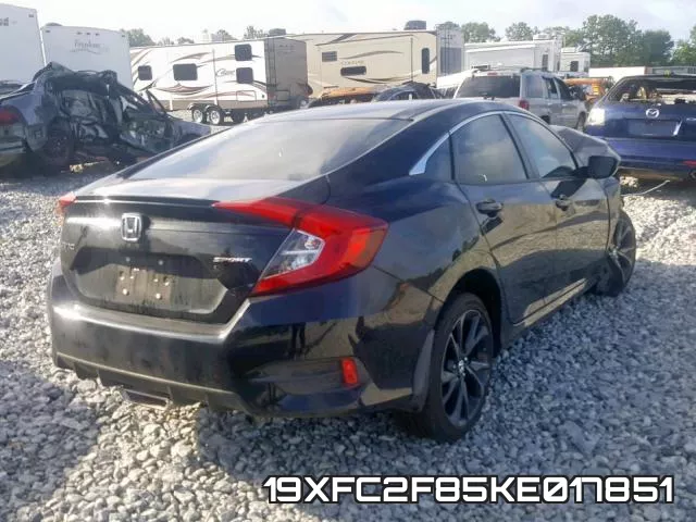 19XFC2F85KE017851 фото 5