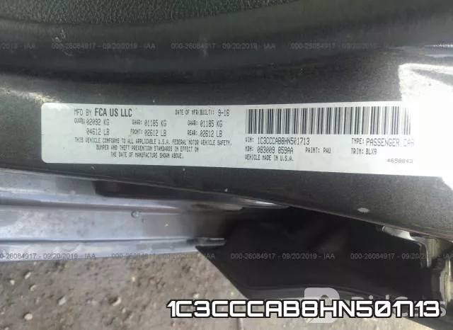 1C3CCCAB8HN501713 фото 10