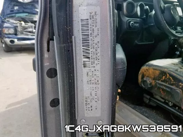 1C4GJXAG8KW538591 фото 2
