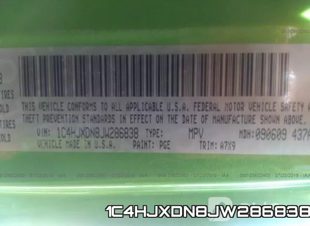 1C4HJXDN8JW286838 фото 10