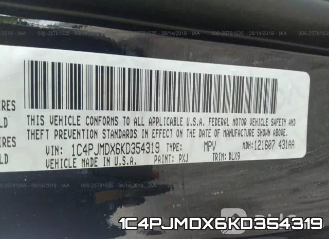 1C4PJMDX6KD354319 фото 10