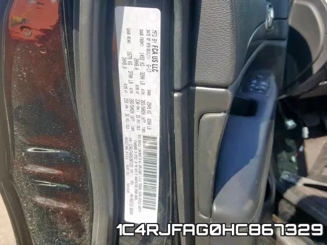 1C4RJFAG0HC867329 фото 2