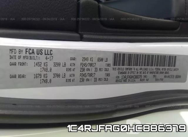 1C4RJFAG0HC886379 фото 10