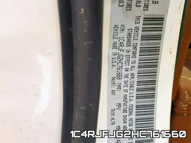 1C4RJFJG2HC761660 фото 2