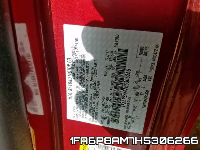 1FA6P8AM7H5306266 фото 2